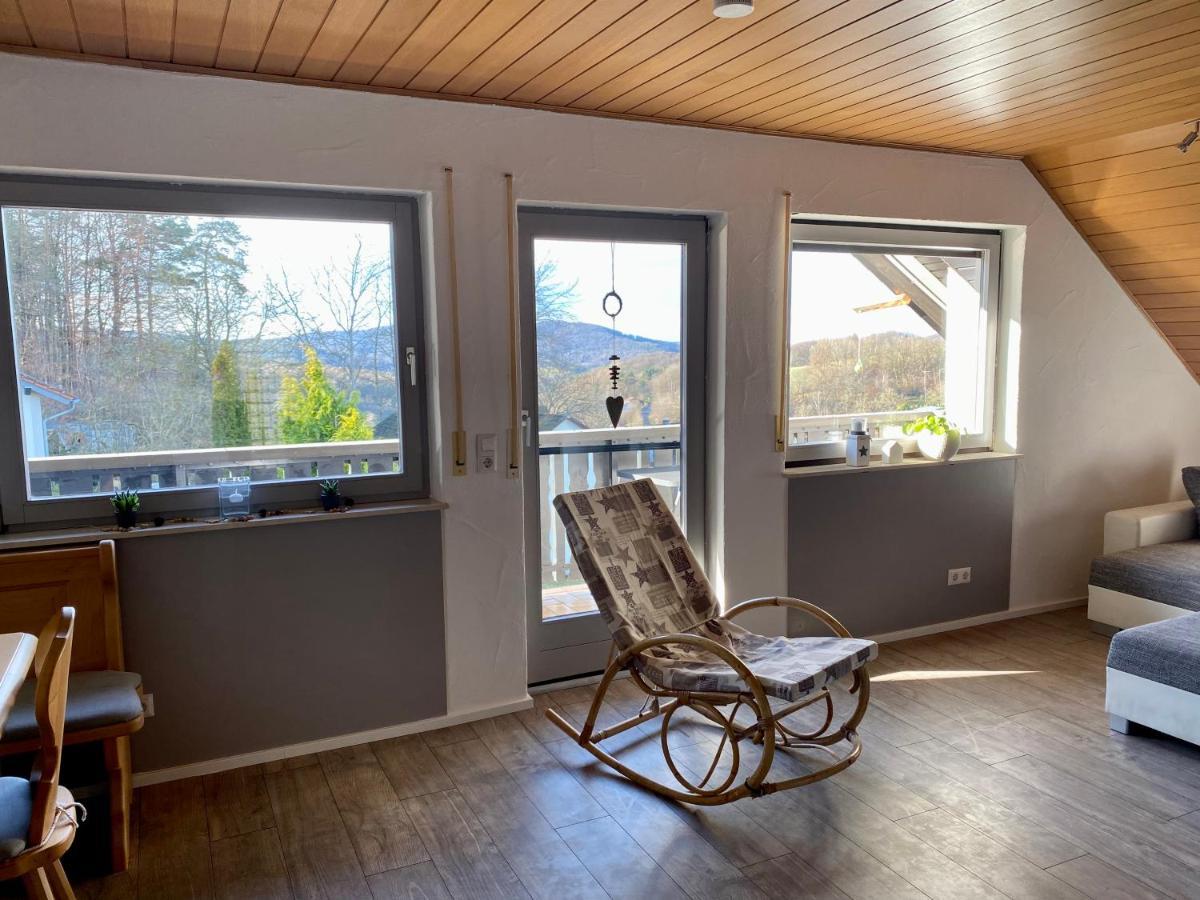 Ferienwohnung Mit Ausblick Mombris 외부 사진